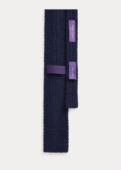 Men's Ralph Lauren Knit Cashmere Ties | 012639UWY